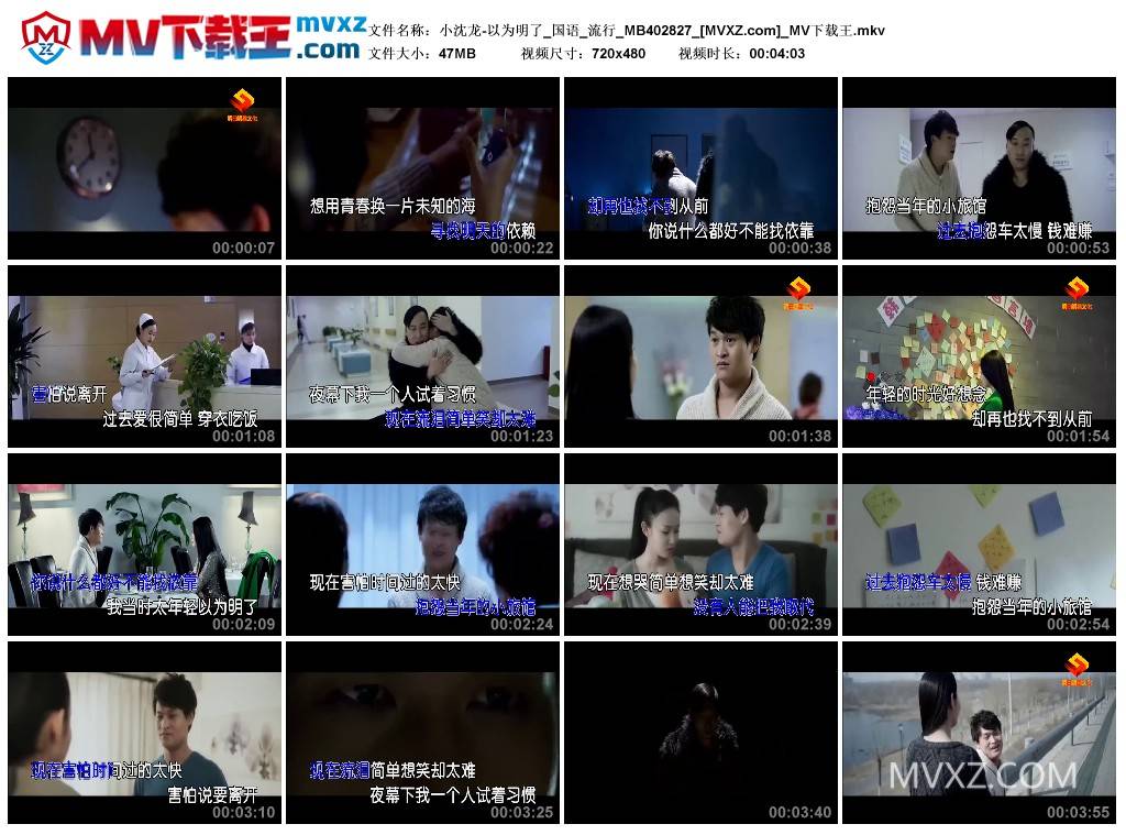 小沈龙-以为明了_国语_流行_MB402827